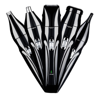 Cross-border hot sale five-in-one women's Shaver multi-function trimmer suit armpit hair leg hair shaving electric eyebrow trimmer