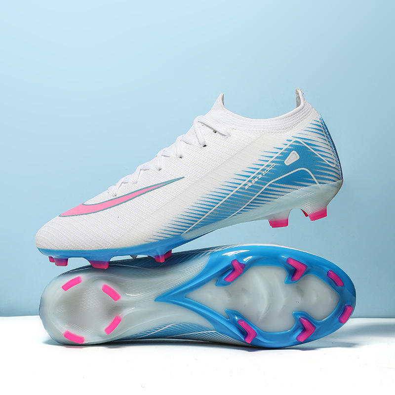 Cross-Border 2025 New Model Soccer Shoes with 16 Studs for World Cup Training, European Cup, Long Spike Artificial Grass Sports Shoes Cross-Border 2025 New Model Soccer Shoes with 16 Studs for World Cup Training, European Cup, Long Spike Artificial Grass Sports Shoes