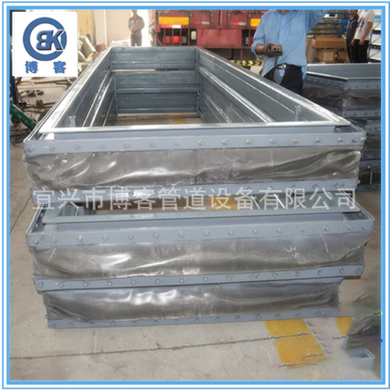 供应风道方形非金属柔性补偿器  非金属纤维织物补偿器 轴向横向