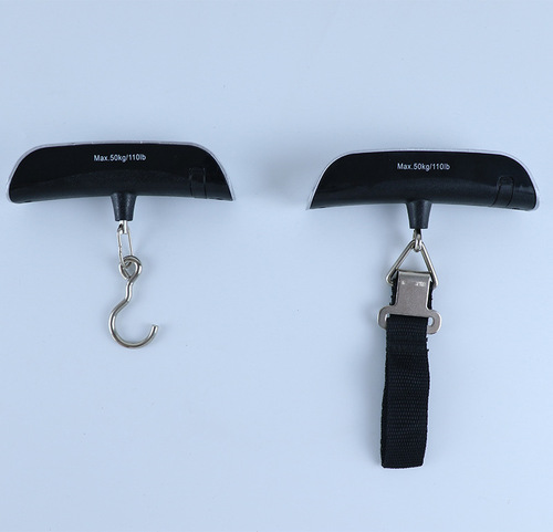 T-type portable scale manufacturer direct sales 50kg/10g electronic hook scale luggage scale luggage scale convenient express scale