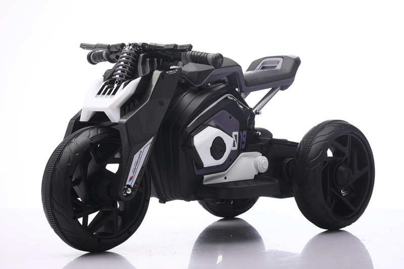 Comercio exterior para niños motocicleta eléctrica niñas y niños triciclo recargable bebé puede montar coche de juguete coche de batería de control remoto