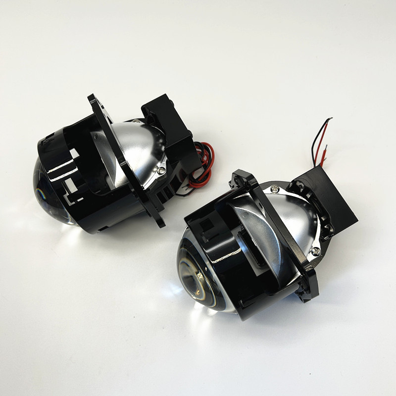 3 pulgadas de una sola taza de alta definición lente láser LED faro de luz alta y baja