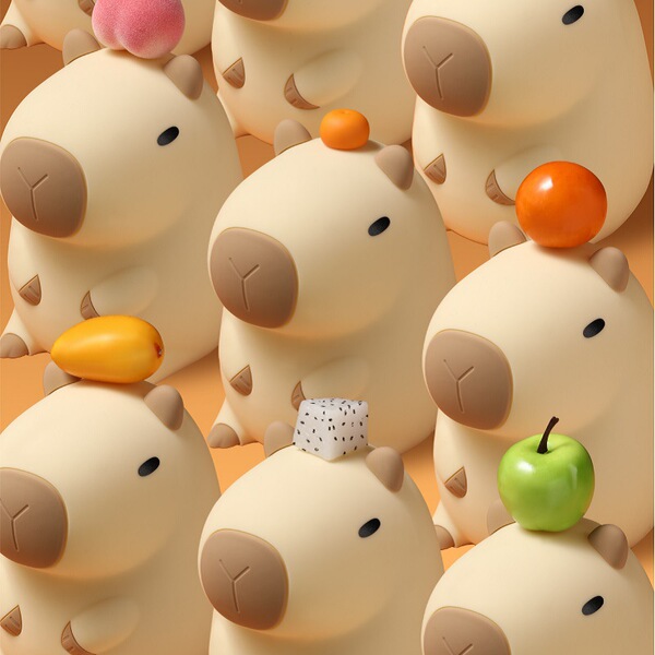 Paipa Lamp Capybara Capybara Night Light Children's Gift…