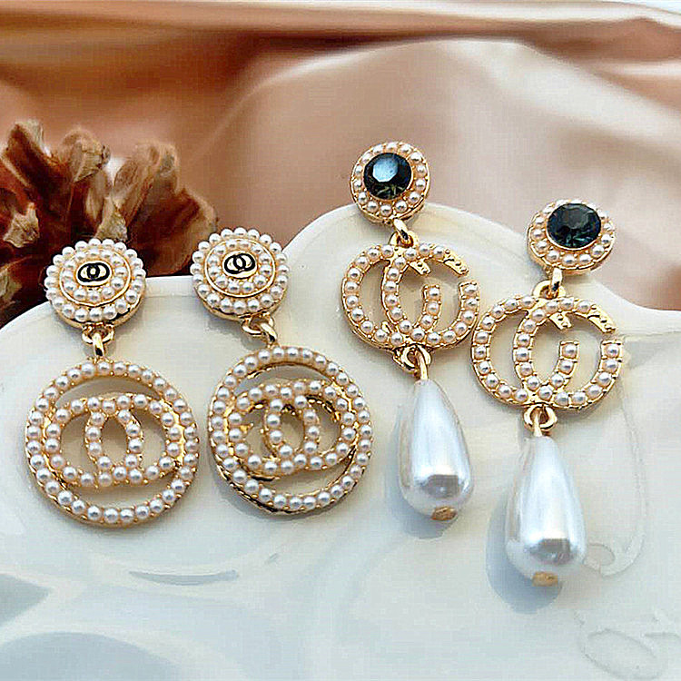 Trendy Water Drop Women Dangle Earrings Long Tassel Earrings