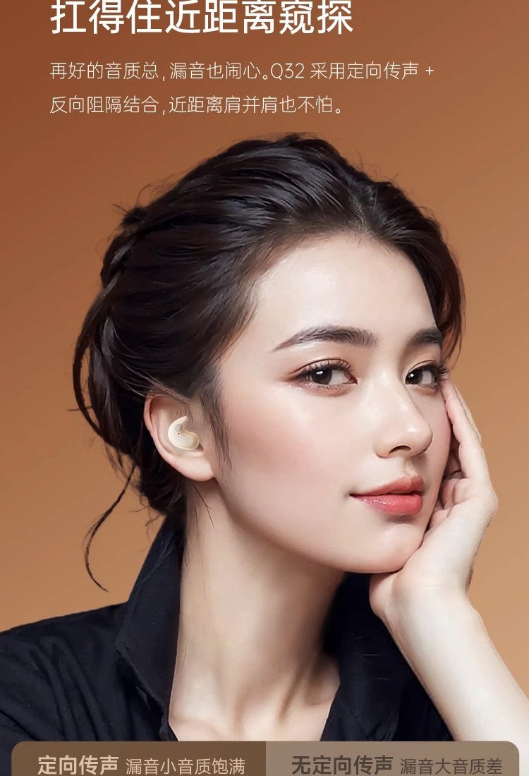 Cross-Border Earphones 2025 New Model Berlin Sound In-Ear Bluetooth Earphones Comfortable Long-Wearing Invisible Mini Earphones