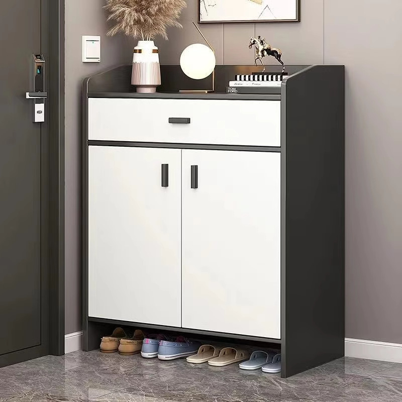 Small Shoe Cabinet Outside Corridor Household Doorway Entrance Door New 2022 Explosive Balcony Entrance Cabinet Storage Shoe Rack