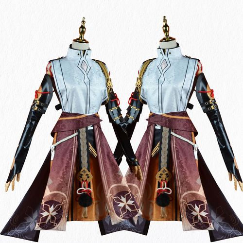 Genshin Impact cos costume Luyein Pingzang cosplay men's detective cos anime male c suit shota same style for men and women