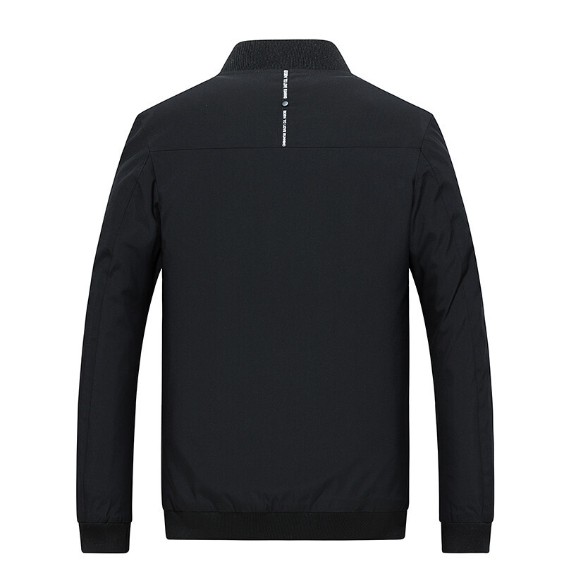 Abbigliamento maschile Primavera e autunno Giacche casual da uomo Moda giovanile Tutto abbinato Eleganti top con collo alto Cappotti Stazione di abbigliamento maschile transfrontaliera_voghion.com