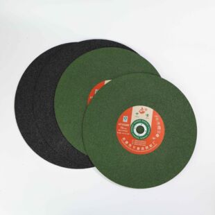 Black 400mm Green cutting piece stainless steel ultra-thin resin grinding wheel piece metal cutting machine Steel saw blade wholesale