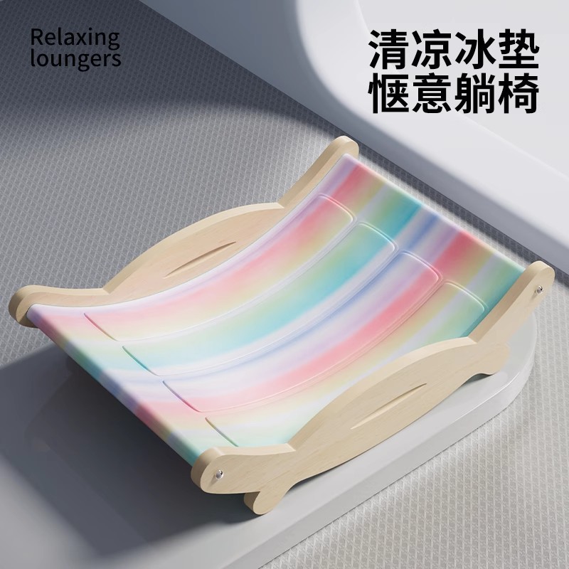 Estera de hielo para mascotas, nido frío, sillón para gatos, colchoneta para perros, colchoneta para perros, colchoneta para gatos, cama para gatos a prueba de humedad, perrera, enfriamiento de verano