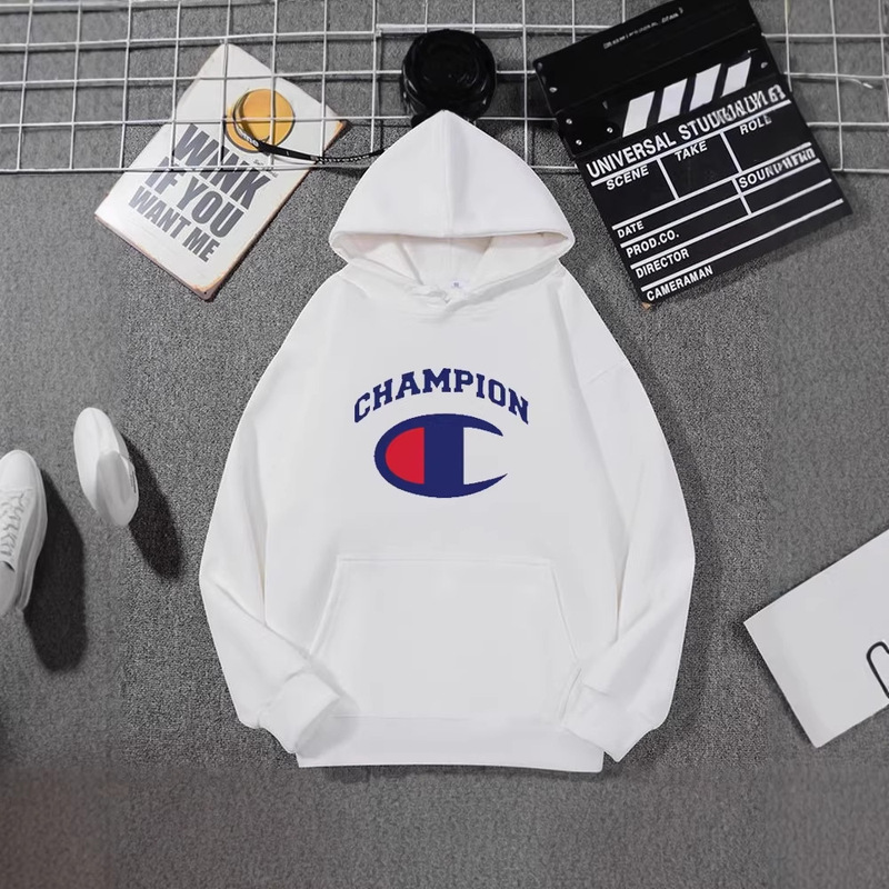 Men's and Women's Couple Style Spring and Autumn New Trendy Brand Champion Sweatshirt Hoodie Loose Casual Letter Top Cross-Border Fashion Men's and Women's Couple Style Spring and Autumn New Trendy Brand Champion Sweatshirt Hoodie Loose Casual Letter Top Cross-Border Fashion