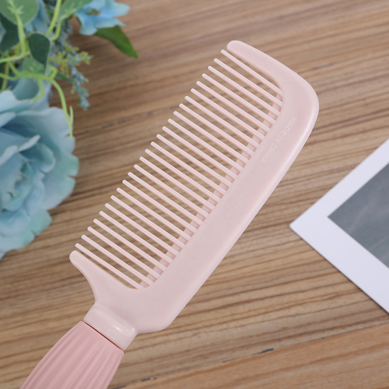 Peine de dibujos animados lindo pelo de conejo peine estilo coreano chica anti-estática adultos niños plástico rollo peine del pelo