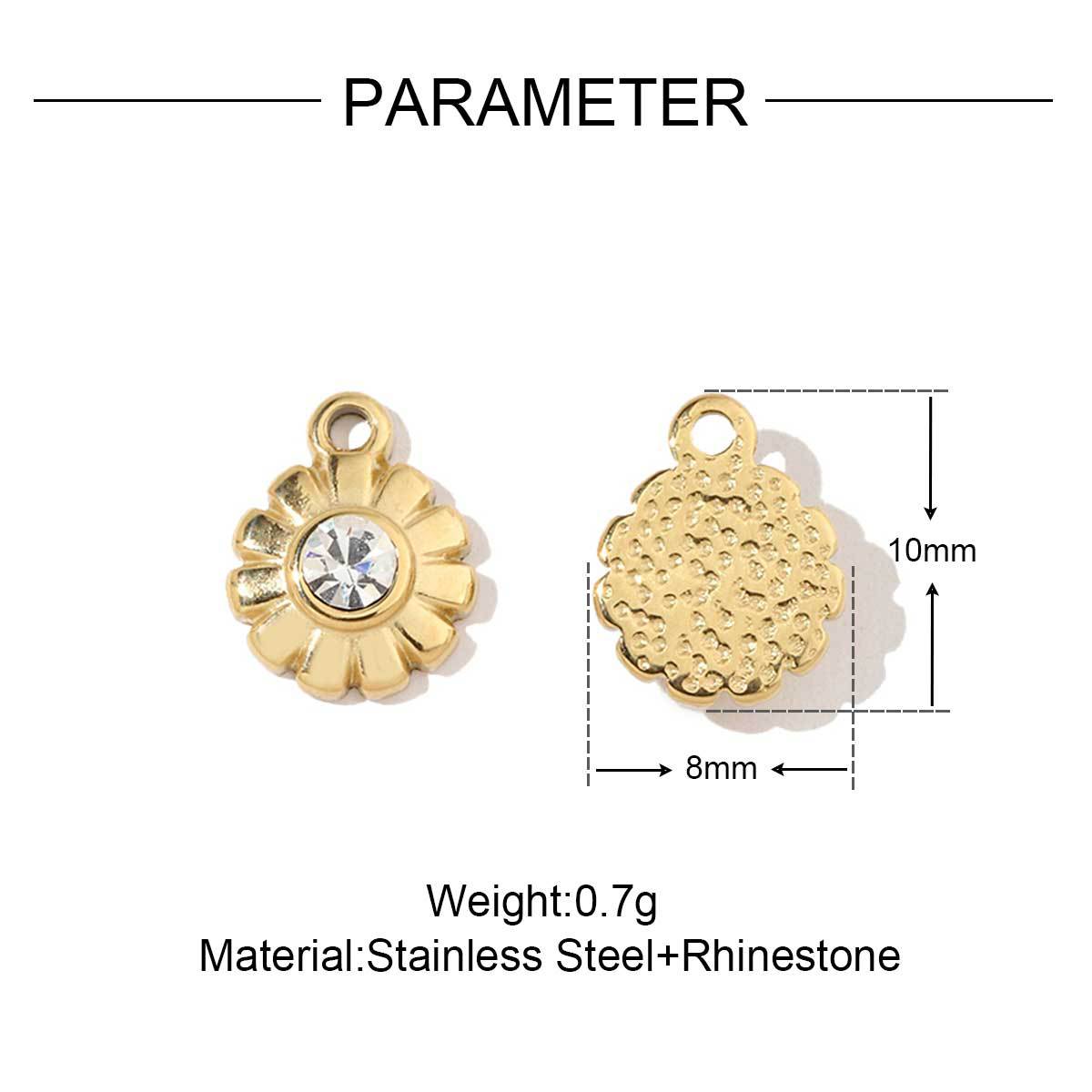 5g Weight Pendant Jewelry Making Type 13*16mm, 14*14mm, 18*18mm Jewelry Making Size DIY Jewelry Accessories Classification 3 PCS/Package Quantity Titanium Steel Material Geometric, Heart Shape Pattern Plating Design Casual, Simple Style, Streetwear Style 3 PCS/Package 13*16mm 14*14mm 18*18mm Titanium Steel Geometric Heart Shape Pendant 13