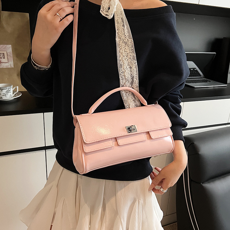 Diseño de nicho 2025 nueva tendencia moda todo-fósforo bolso de mano casual bolso de mensajero de un solo hombro simple