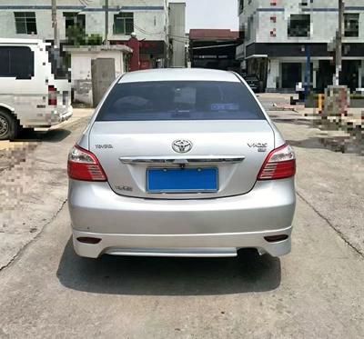 Big Surrounded Body Kit with Front Lip - 08-13-model-a-rear-lip-without-paint-black