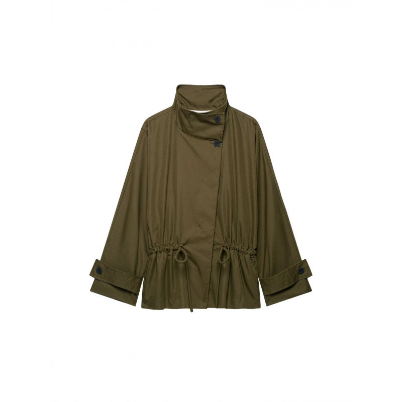 ZA cross-border European and American women's clothing, wholesale of popular styles, 2026 autumn new collection, fashionable solid-color, versatile, loose-fitting jacket for women ZA cross-border European and American women's clothing, wholesale of popular styles, 2026 autumn new collection, fashionable solid-color, versatile, loose-fitting jacket for women