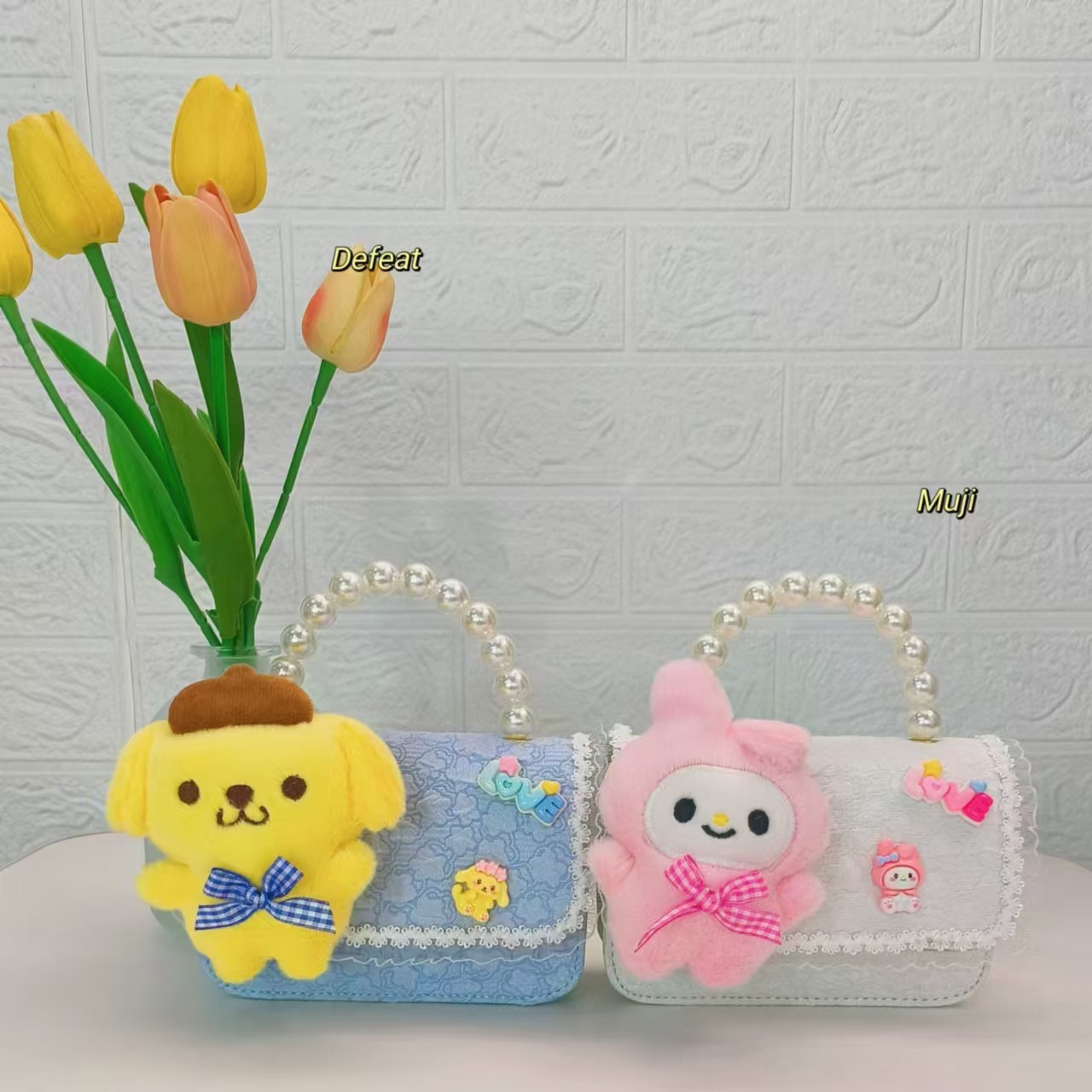 Juguetes de peluche bolsos de perlas bolsos de niños bolsos de princesa bolsos de cadena bolsos de hombro bolsos accesorios