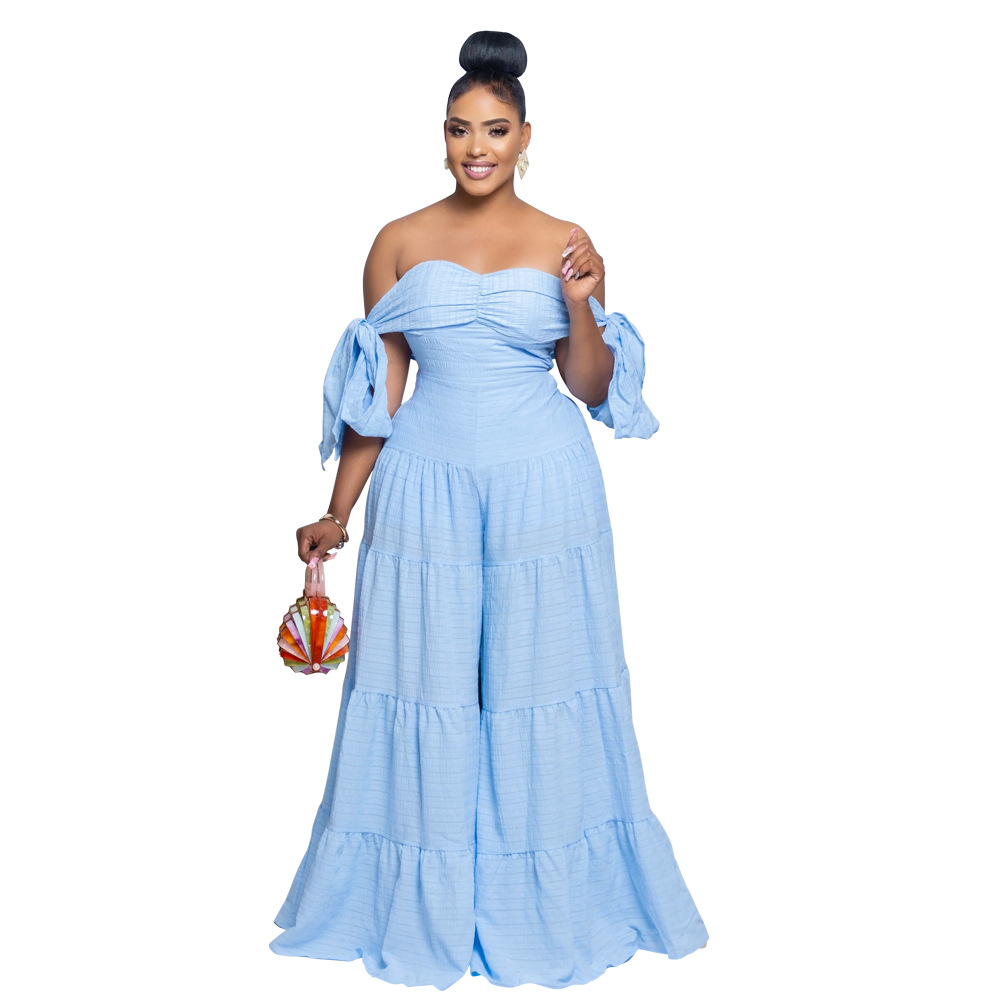 Women's Holiday Selfie Bodysuits Casual Simple Style Streetwear Solid Color Full Length Jumpsuits display picture 18