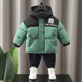 男童棉衣外套加厚205冬装新款痞帅羽绒棉棉服儿童冬季男宝宝棉袄