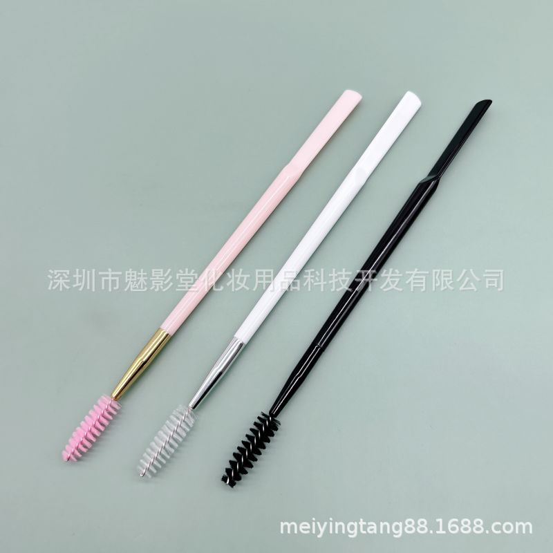 Factory new product with scraper double -headed eyebrow brush can…