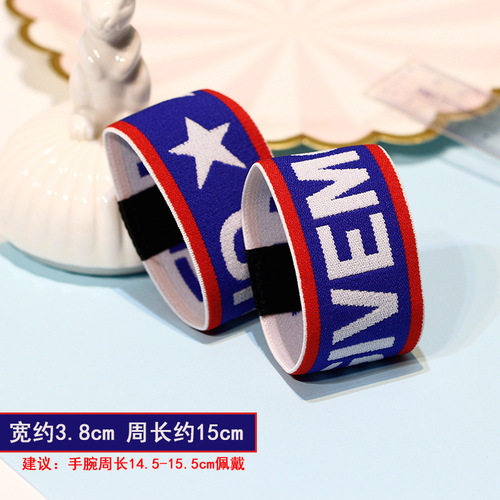 Sports wristbands, spring, summer and autumn, trendy, fashionable sportswear with decorative elastic bracelets for men and women, Harajuku style