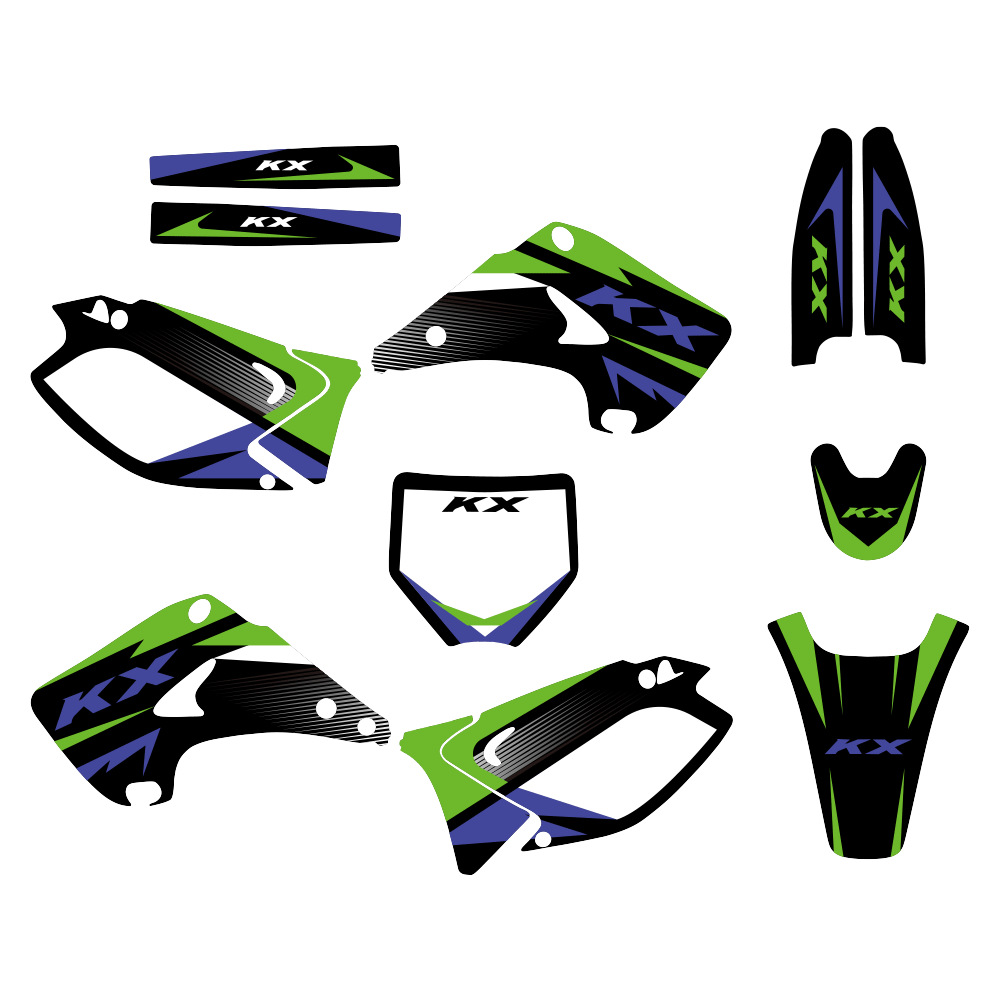 Aplicable a Kawasaki KX125 KX250 125 - 250 03 - 12 años de motocicleta de carretera adhesivo película de protección