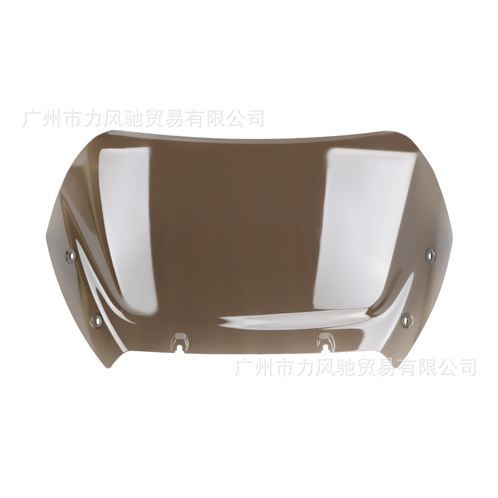 Parabrisas Delantero para Motocicleta 12 Pulgadas de PC para Motocicletas Harley