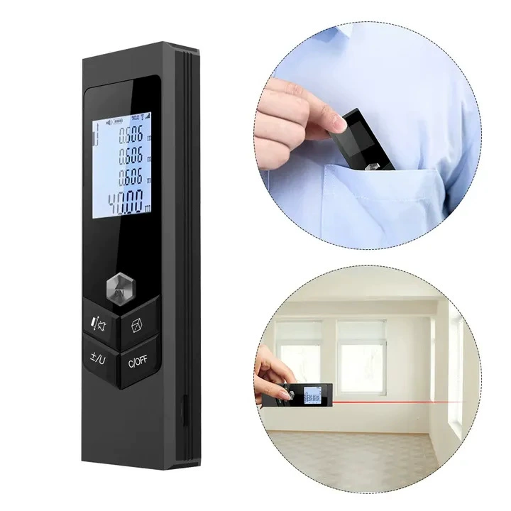 L-60 M супер мини USB перезаряжаемый алюминиевый сплав инфракрасный лазерный дальномер прямые продажи с завода