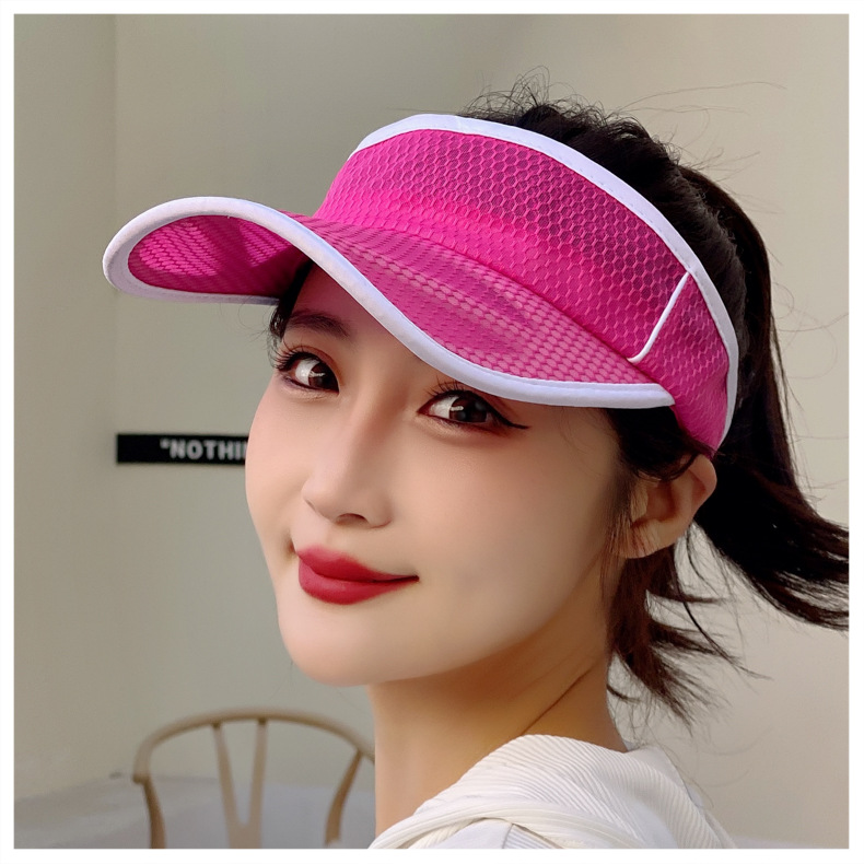 Summer Visor Hat For Women And Men Quick Drying Mesh Sun Hat_voghion.com