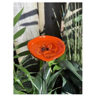 Cross-Border Mini Poppy Flower Pile Bee Cup Bee Watering Station, Butterfly Puddler