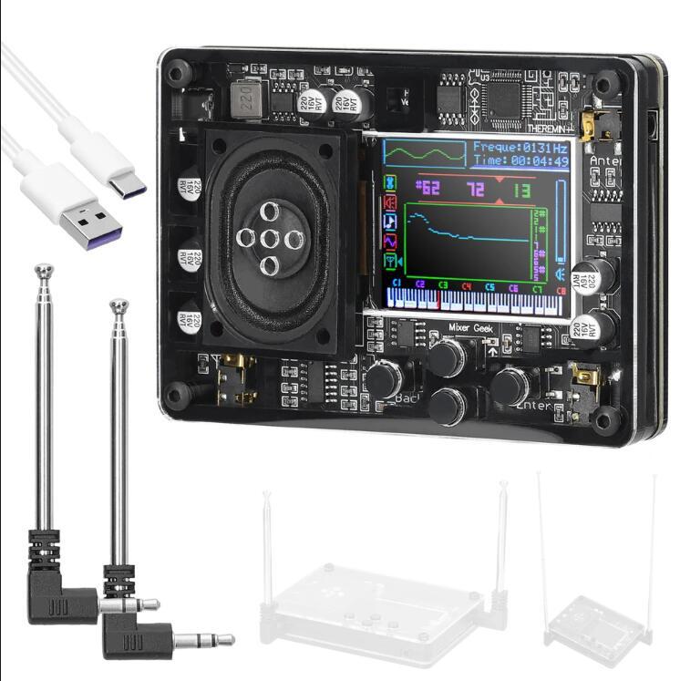 迷你特雷门琴音乐电子创意乐器复古多声音创意玩具OLED屏幕