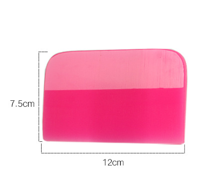 Coche invisible ropa de coche raspador Rosa tendón de carne raspado película herramienta tendón de carne raspado película transparente construcción raspador