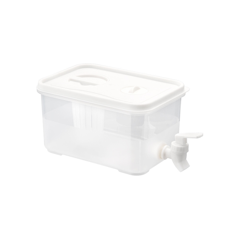 Refrigerador hogar hervidor de agua fría con grifo 3L capacidad limón fruta tetera bebida jugo tetera hervidor de agua fría