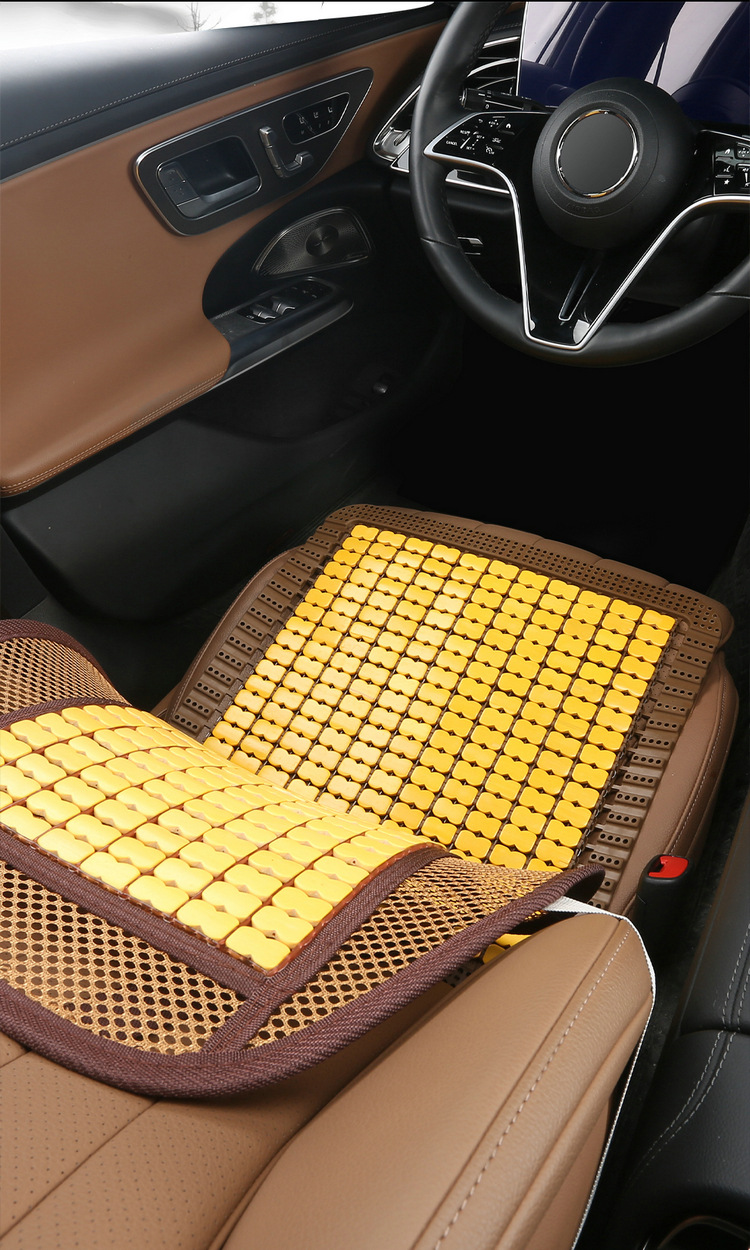 Summer Special Bamboo Mat Car Seat Cushion Silicone Gel Mat Bamboo Mat New Butt Cushion Factory Direct Sale