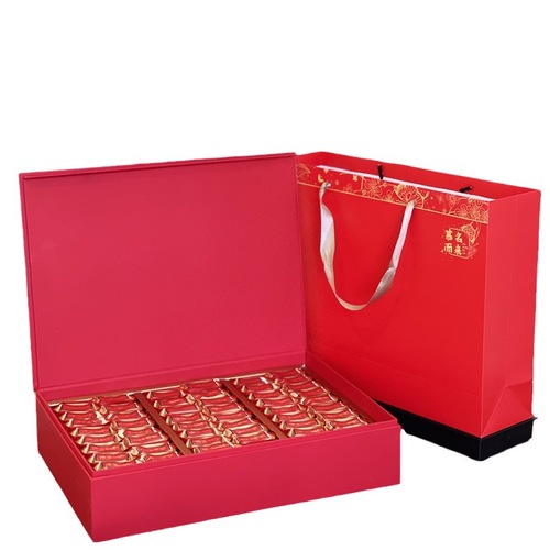 Wuyi Mountain Rougui Tea Gift Box - 500g Large Quantity Congou Rougui Tea as a Handicraft Gift