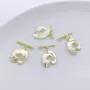 不规则保色包金异形ot扣