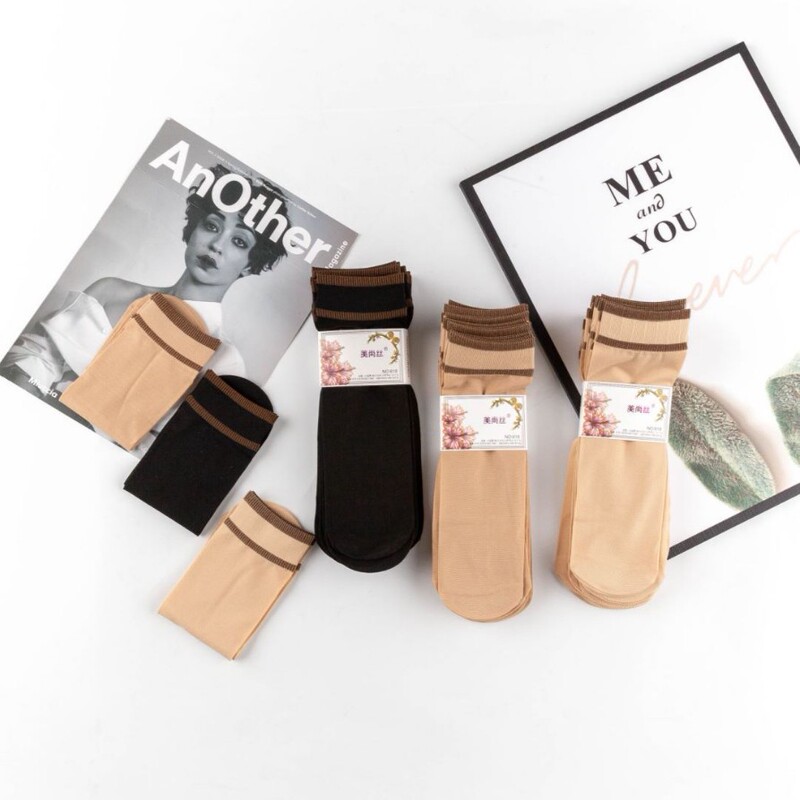Summer steel stockings ladies wear thin socks velvet stockings wire mask socks manufacturers wholesale