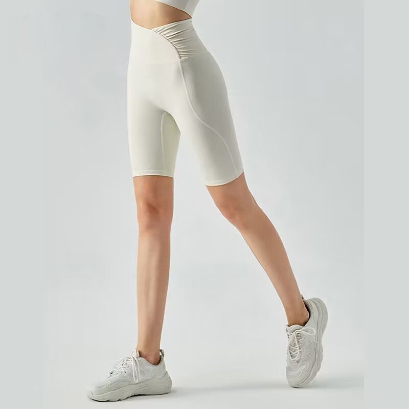 Summer New Yoga Five-point Pants Sports Tight Pants Women's Thin Fitness Shorts High Elastic Hip-lifting Outer Wear Riding