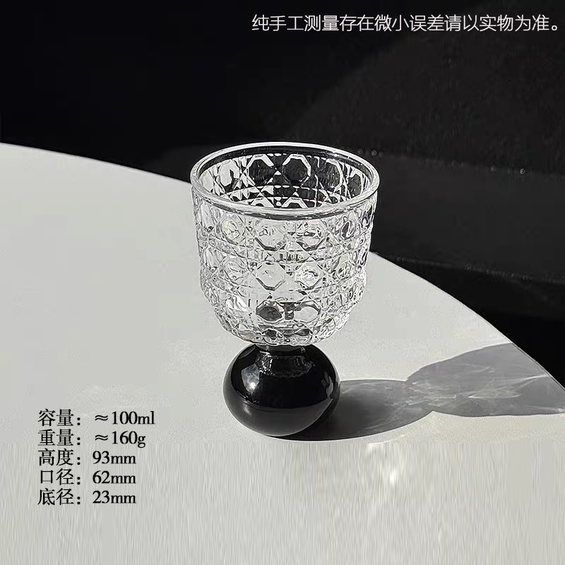 Inswind High Value High Pies Mini Glass Creatively Medieval Whiskey Taza de vino taza de vino taza de jugo
