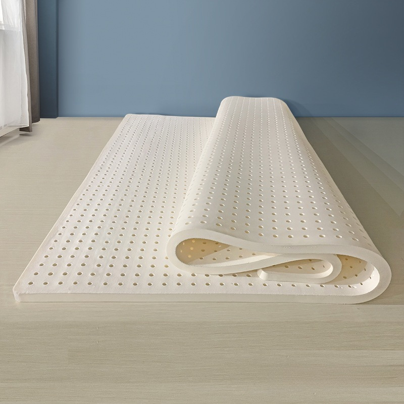 Natural Latex Mattress Household All-In-One Thin Double Rubber Cushion Student Foldableable Tatami Mattress Bedroom