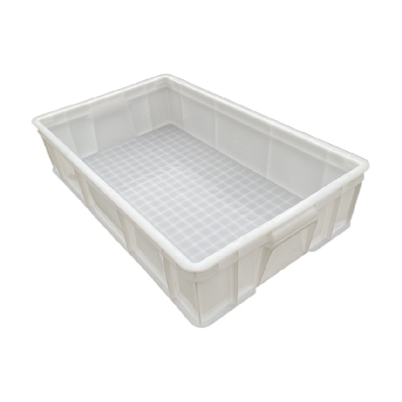 供应塑料加厚胶盆706*453*175mm 平口物料区分胶盆 流水线拉盒