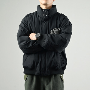 羽绒服男冬季高级感90白鸭绒衣2024新款立领加厚保暖外套潮百搭