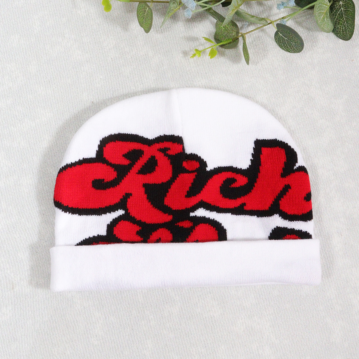 Unisex Strickmütze Alphabet Strickmütze warme Strickmütze_voghion.com