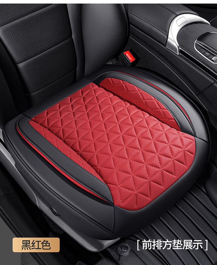 Cross-border generation wholesale perforated leather car seat cushion all-inclusive four-season universal 3D breathable non-slip seat cover