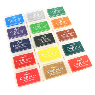 Children's Finger Painting Colorful Ink Pad Kindergarten Creative Graffiti DIY Colorful Ink Pad Hand Account Seal