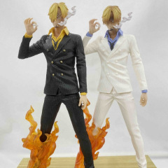 ワンピース GK ドリームサンジ白黒ワンピースヴィンスモックシャンジスフィギュアモデル装飾品卸売