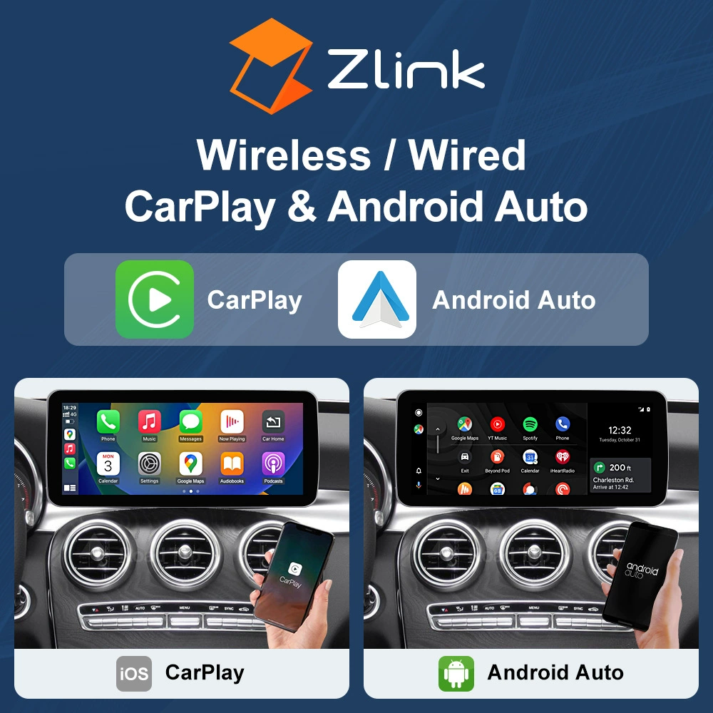 10,25" Android 13 автомобильный экран для Mercedes-Benz C-Class W205/GLC/V-Class W447 NTG5.0
