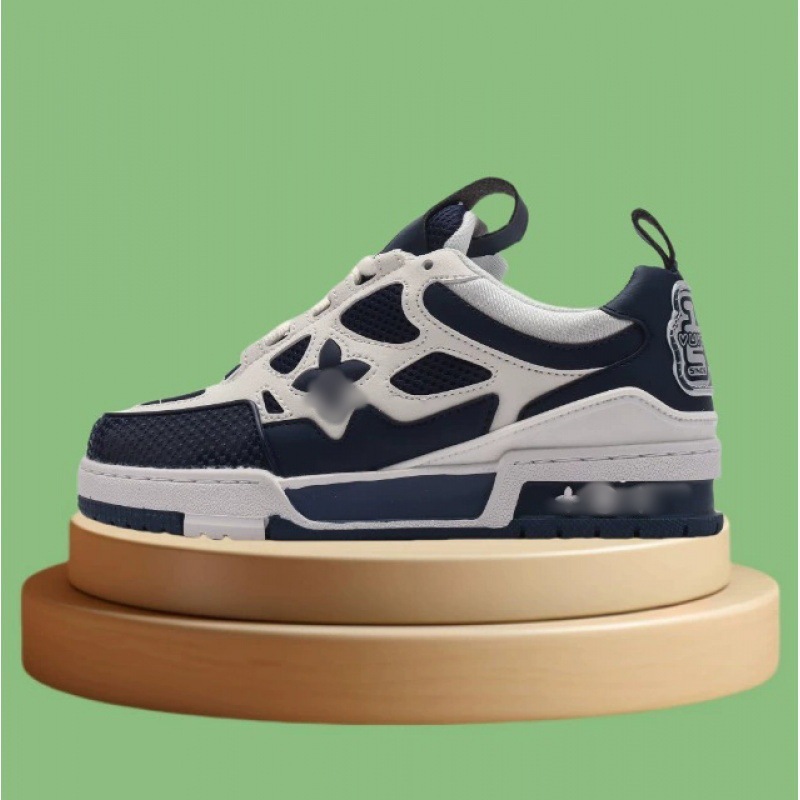 Zapatos de Putian, zapatos de pareja de moda de trainer, zapatos de tablero en relieve, zapatos gordos, zapatos deportivos de plataforma de aumento de moda