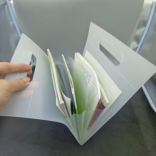 Customized Pp Material A4 Specification Test Paper Accordion Bag File Storage Bag 5-Compartment Classification Accordion Bag