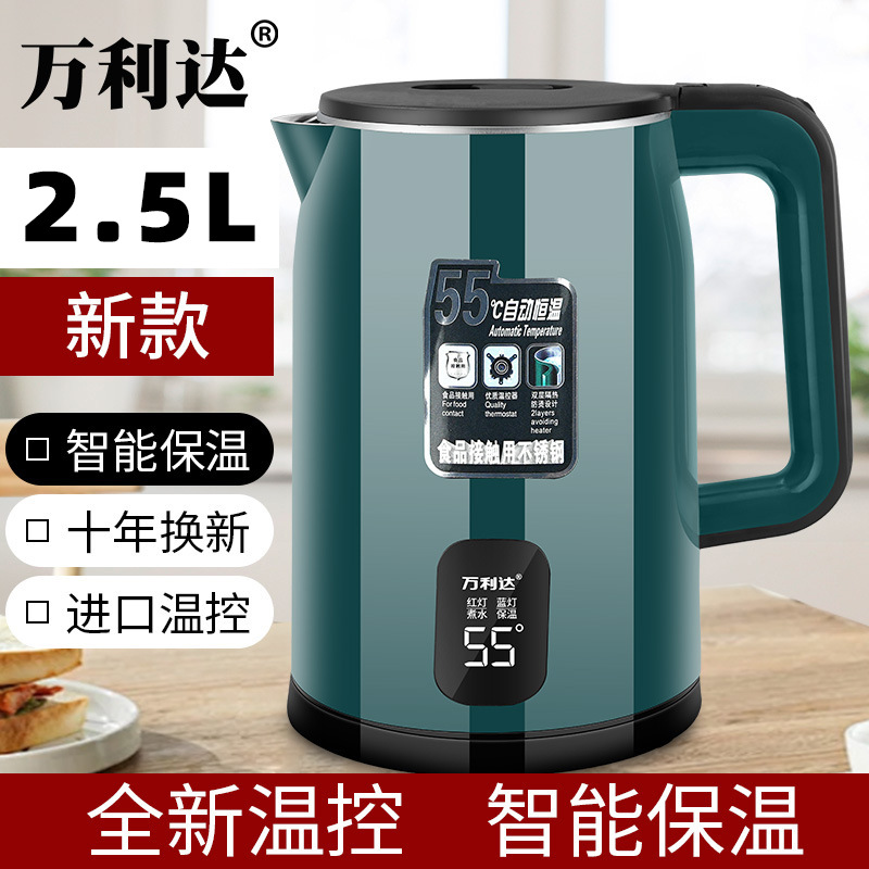 2.5l thickened square lamp + green + thermal insulation